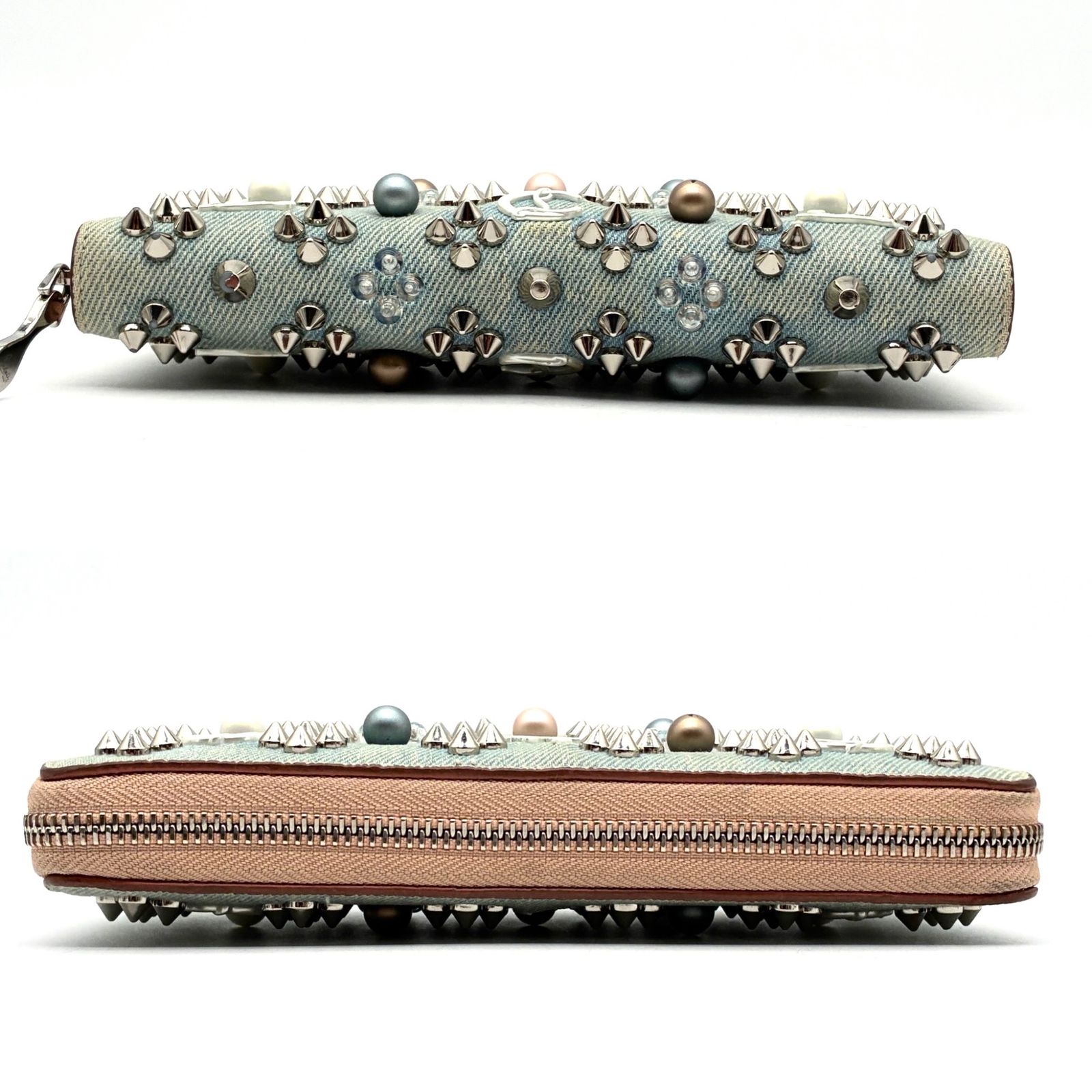 Christian Louboutin クリスチャンルブタン パネトーネ ラウンドジップ