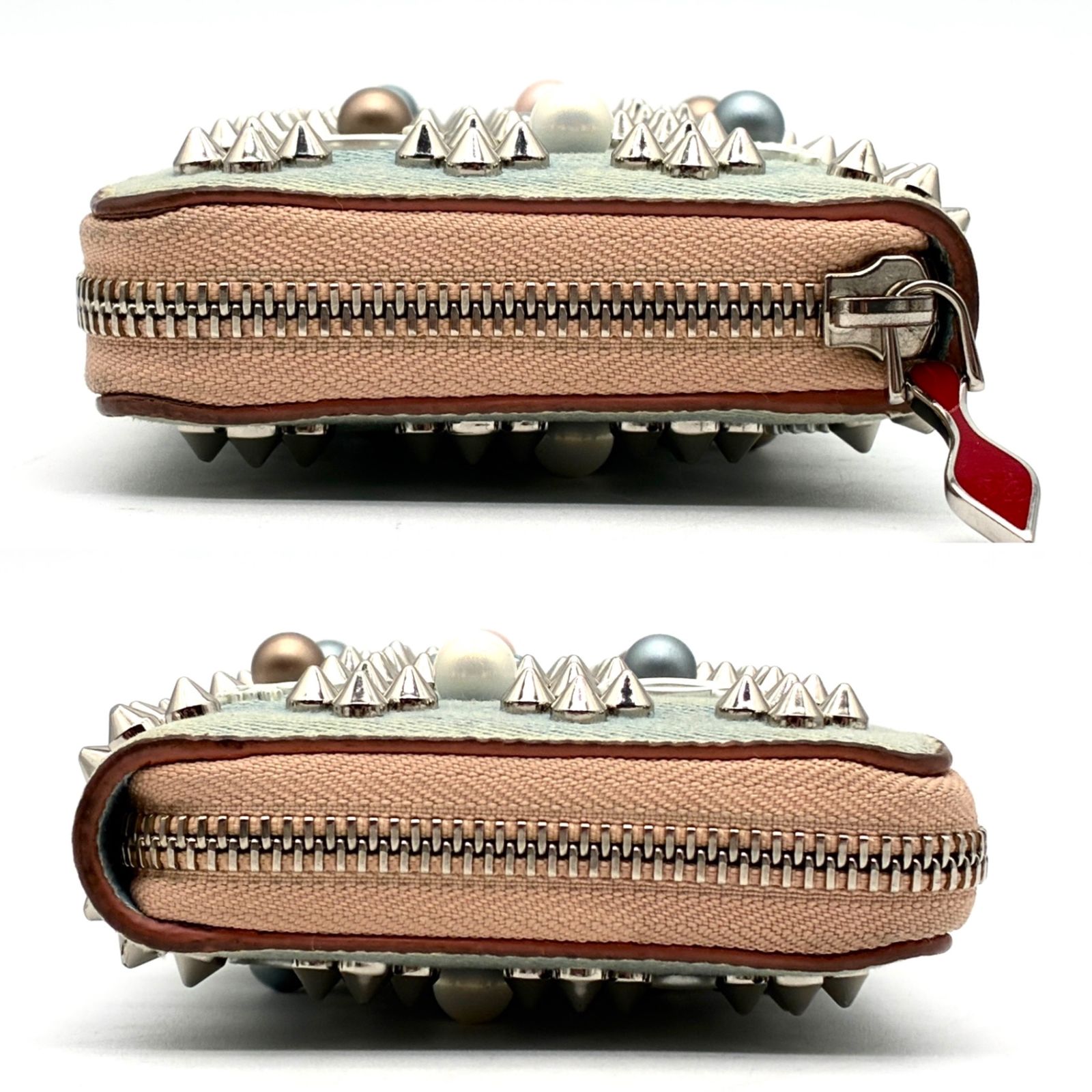 Christian Louboutin クリスチャンルブタン パネトーネ ラウンドジップ