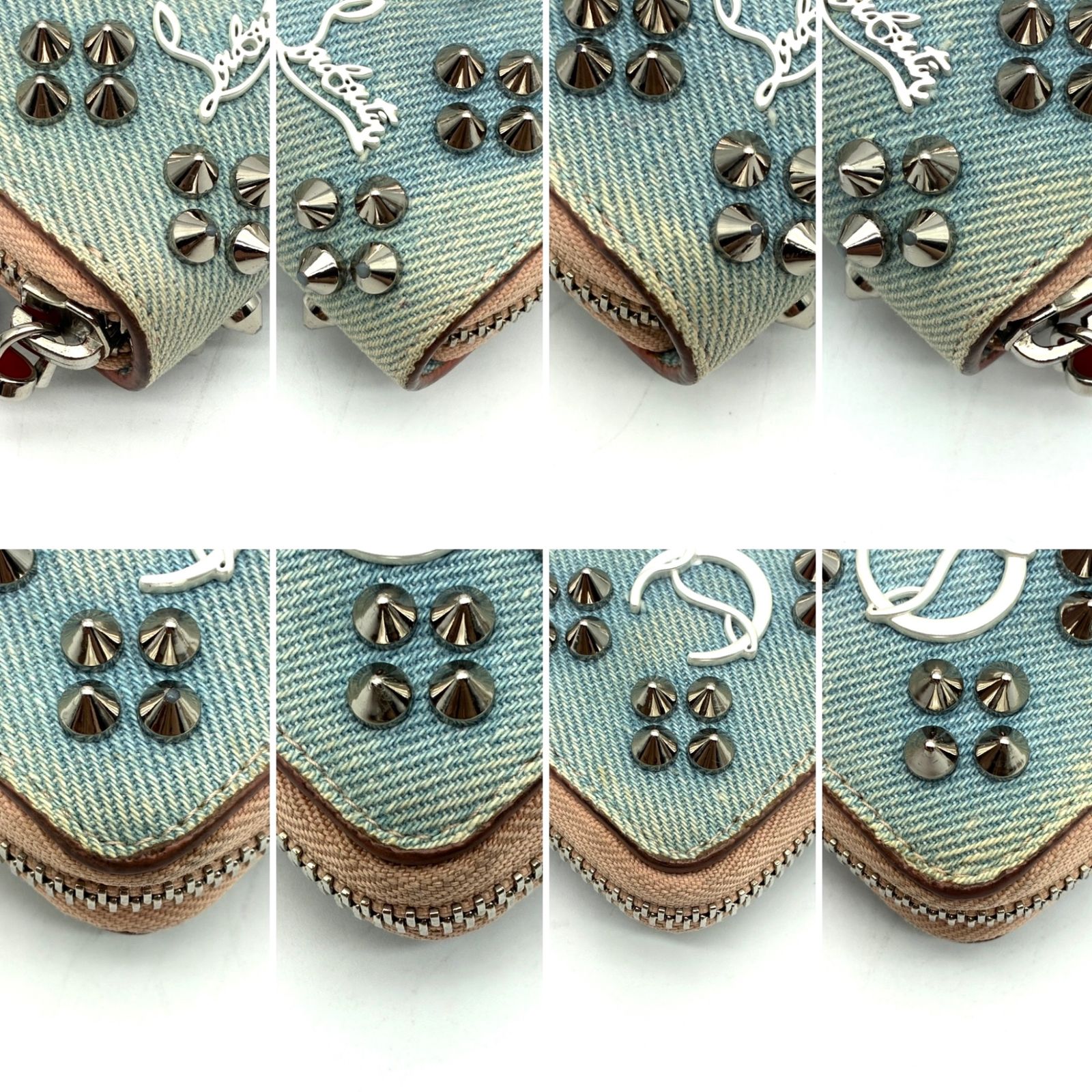 Christian Louboutin クリスチャンルブタン パネトーネ ラウンドジップ