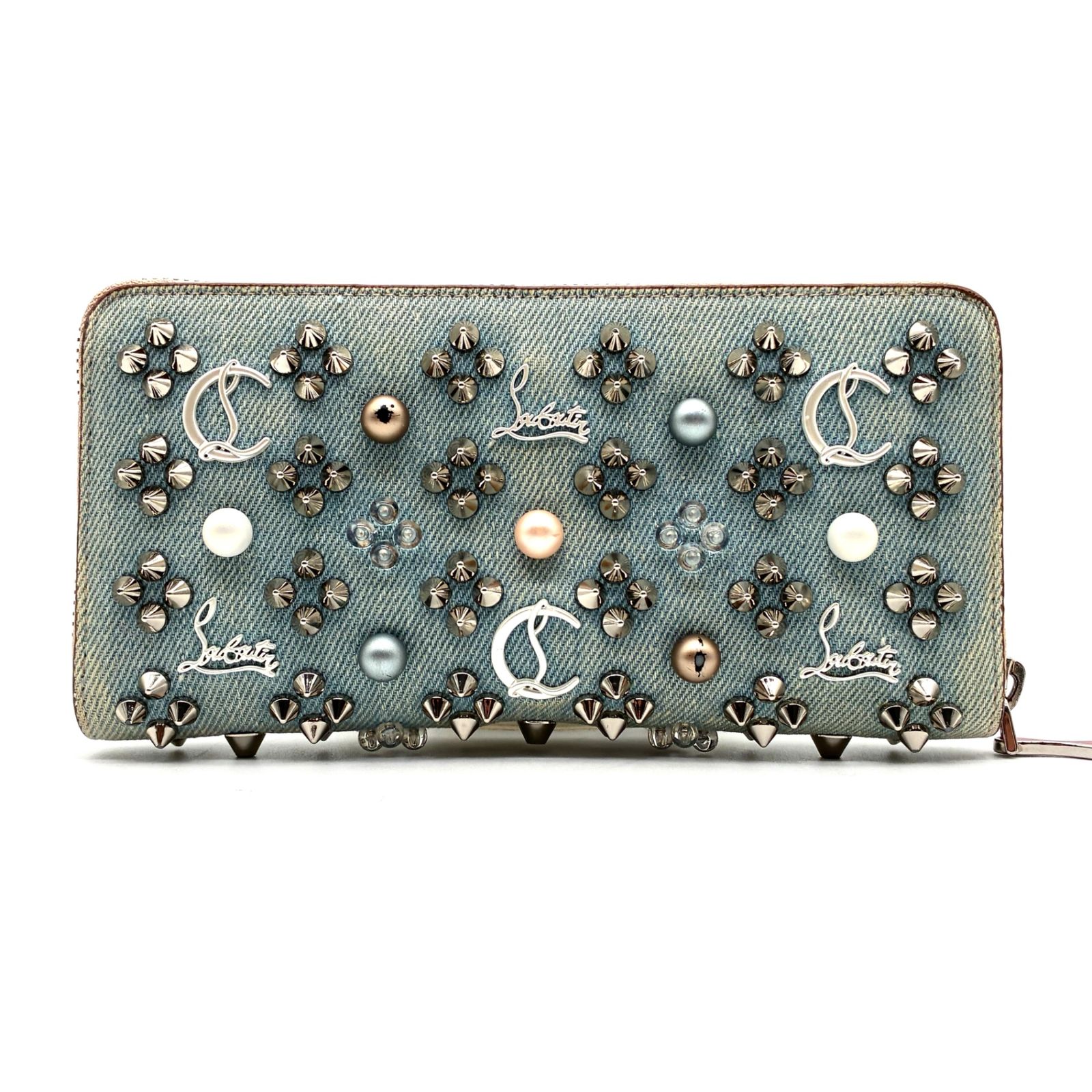 Christian Louboutin クリスチャンルブタン パネトーネ ラウンドジップ