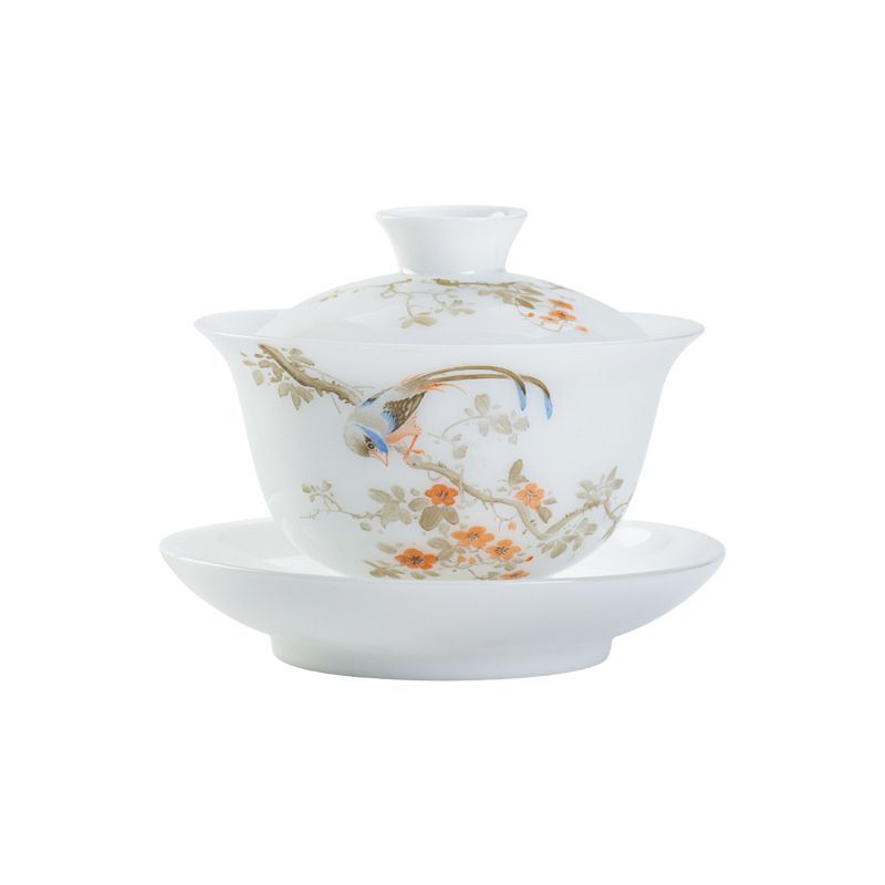 熱くなりにくい陶磁器茶碗 急須セット