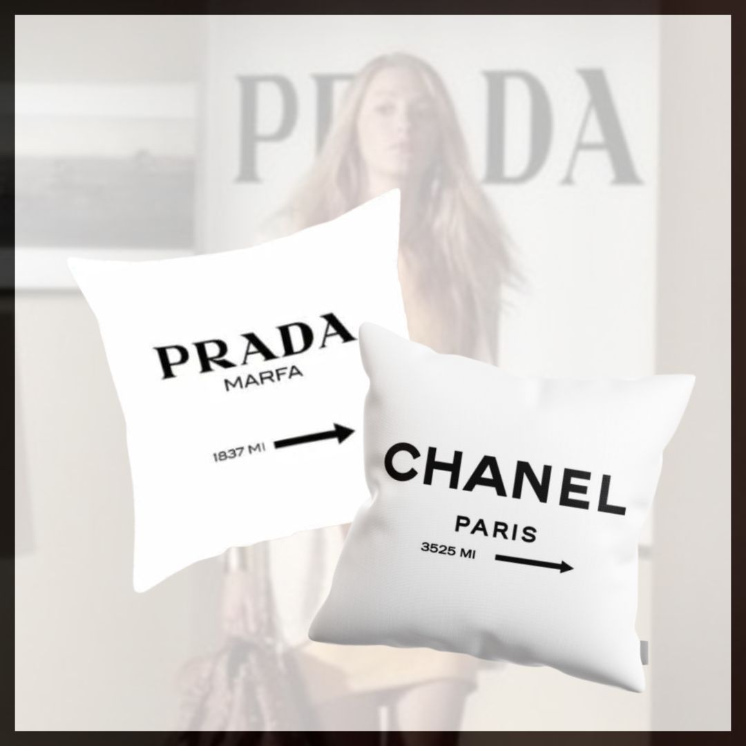 ゴシップガールPRADA・cnl/Gossiop girl/クッション2点SET - メルカリ