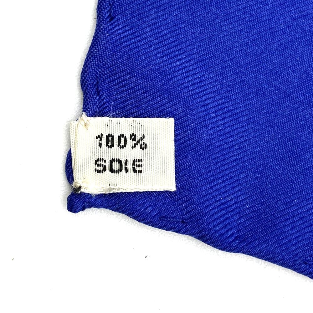 美品 HERMES エルメス カレ90 LES BECANES 自転車 スカーフ シルク