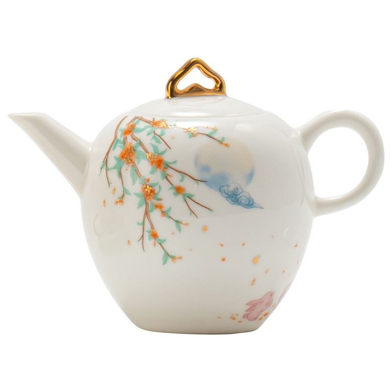 ♥ 羊脂玉磁急須セット