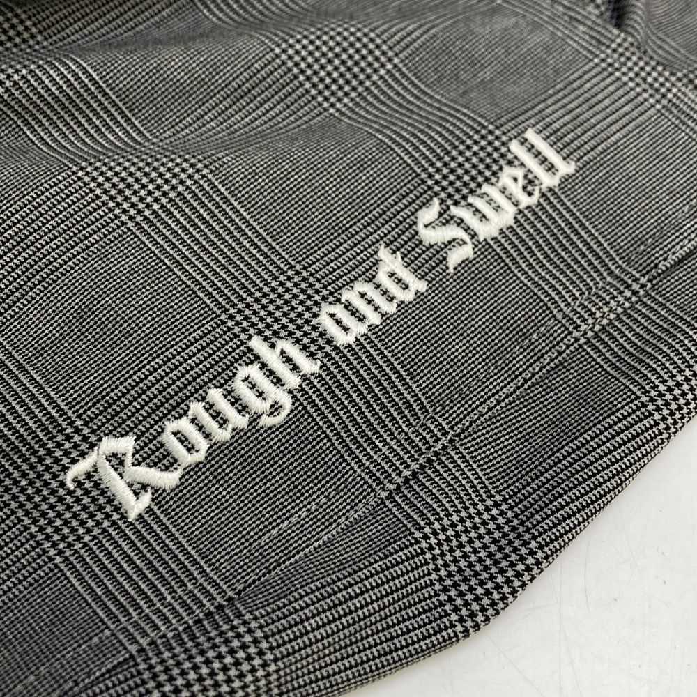 rough and swell チェック柄パンツ　M サイズ：M ROUGH&SWELL ラフアンドスウェル ストレッチパンツ グレン