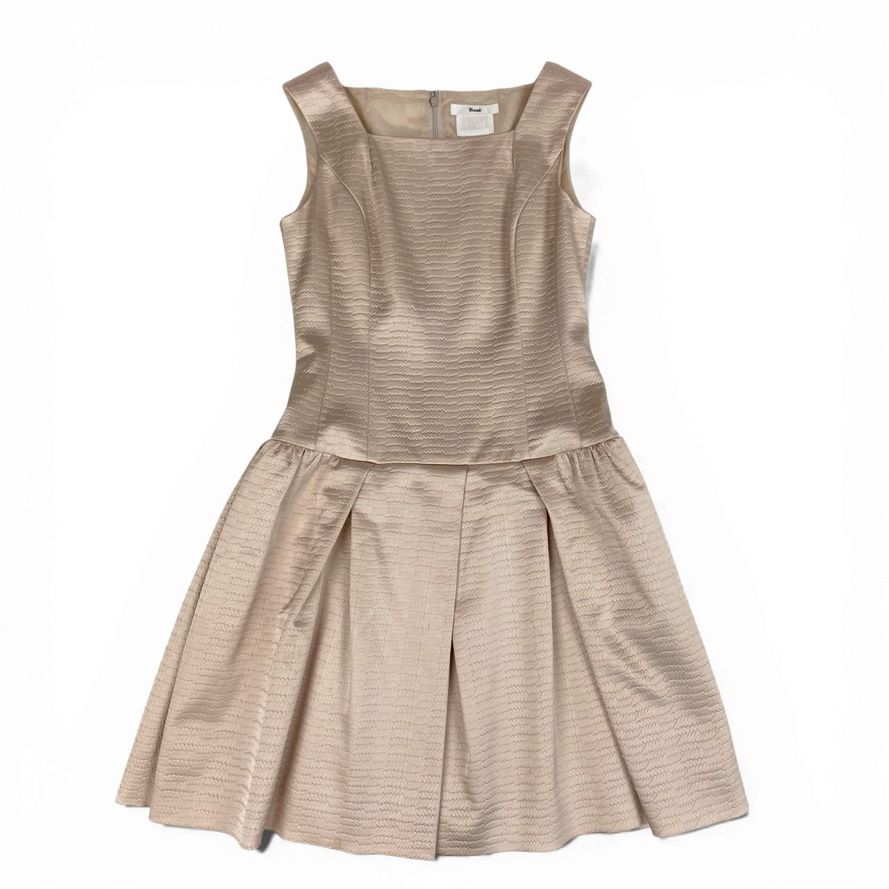 14a28 《美品》 Rene ルネ ノースリーブワンピース ドレスワンピース