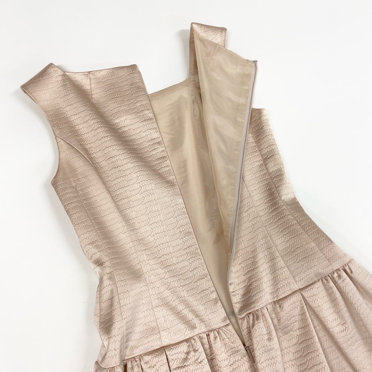 14a28 《美品》 Rene ルネ ノースリーブワンピース ドレスワンピース