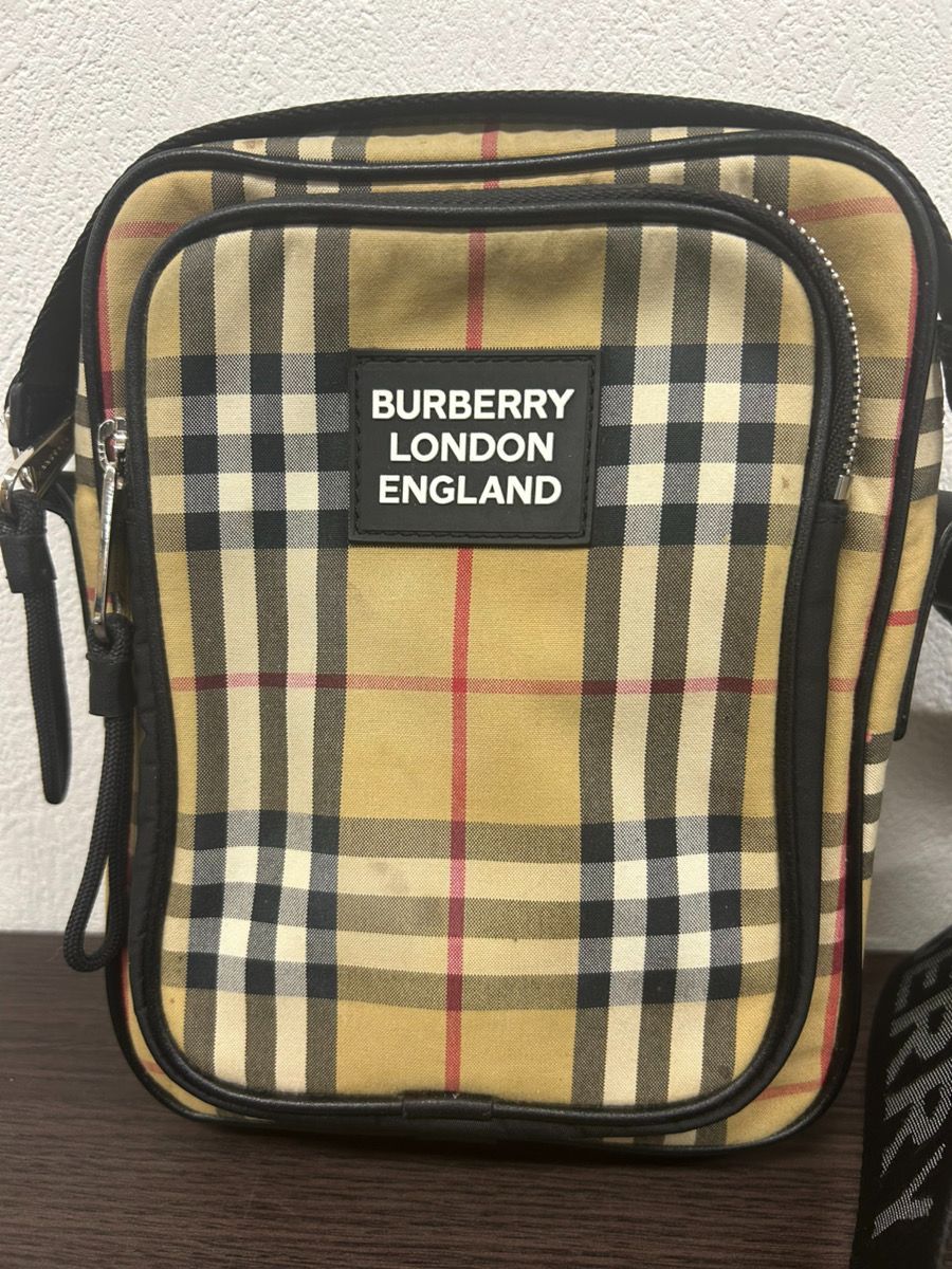 12970-012☆ BURBERRY バーバリー ショルダーバッグ ボディバッグ ノバ