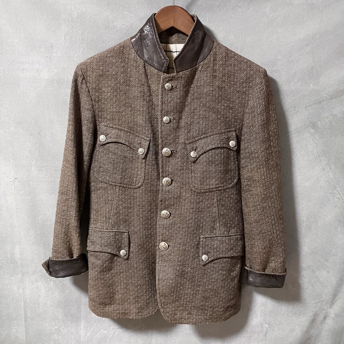 M16 エムシックスティーン 90's archive 四者混 ジャガード レザー切替