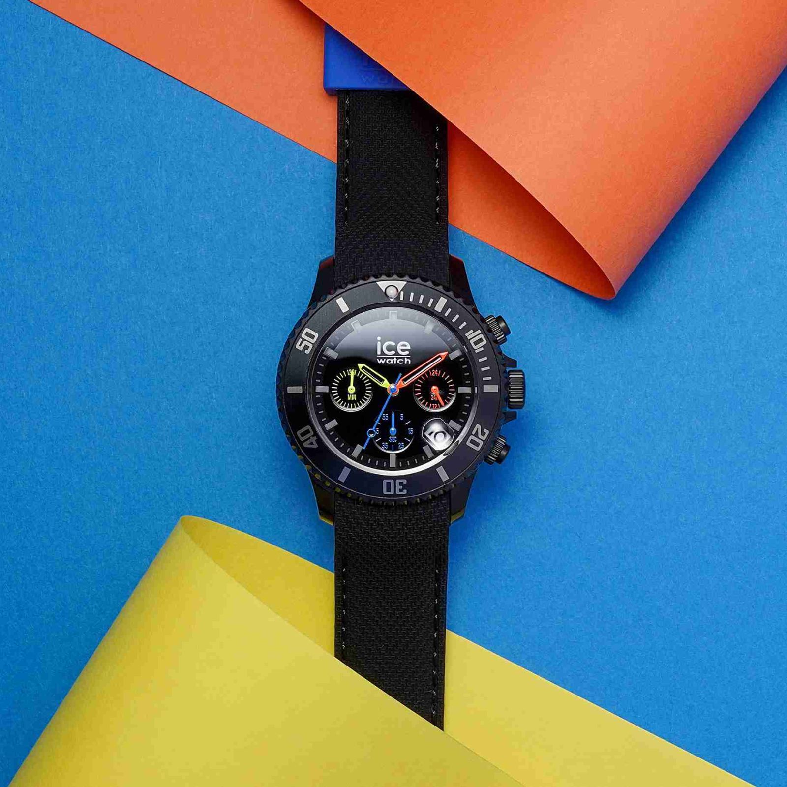 ICE-WATCH アイスウォッチ ICE chrono アイス クロノ ブラックゴールド 