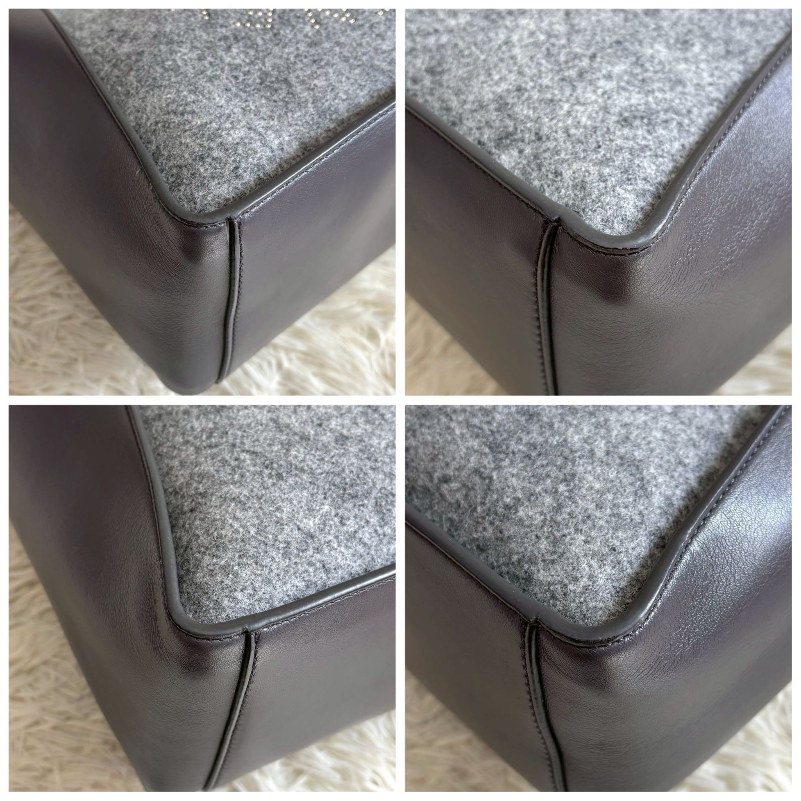 STELLA McCARTNEy 2way トートバッグ　スタッズ アルター STELLA McCARTNEy 2way トートバッグスタッズ アルター