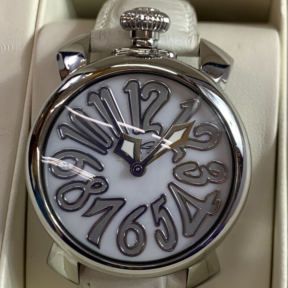 04w5883▽※【中古】GaGa MILANO ガガミラノ マヌアーレ40 5020 白文字