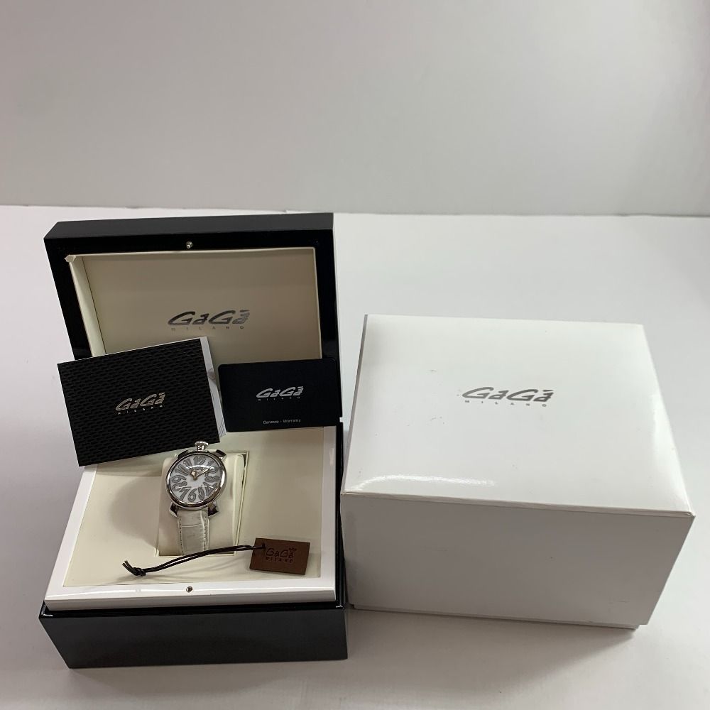 04w5883▽※【中古】GaGa MILANO ガガミラノ マヌアーレ40 5020 白文字