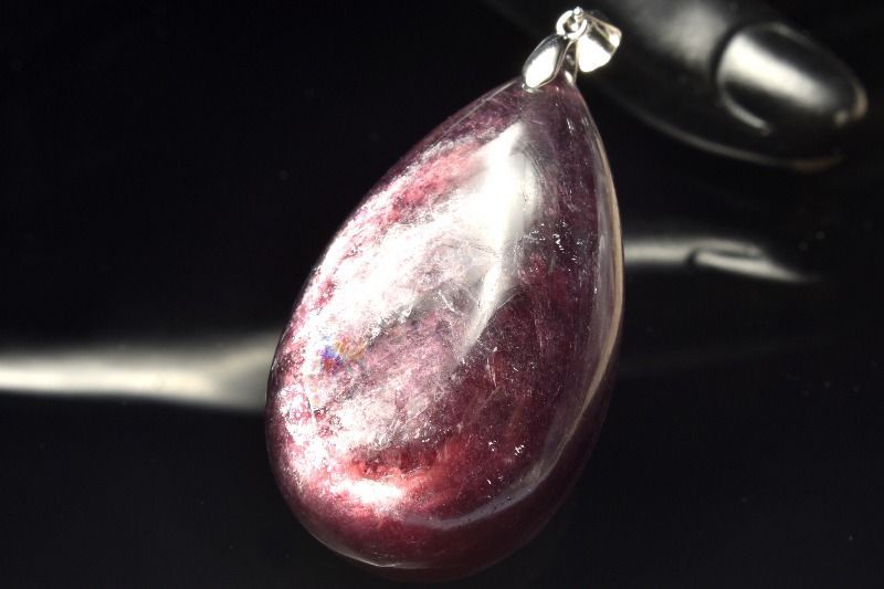 パワーストーン バイカラーリチア雲母 レピドライト 天然石 69g N.227