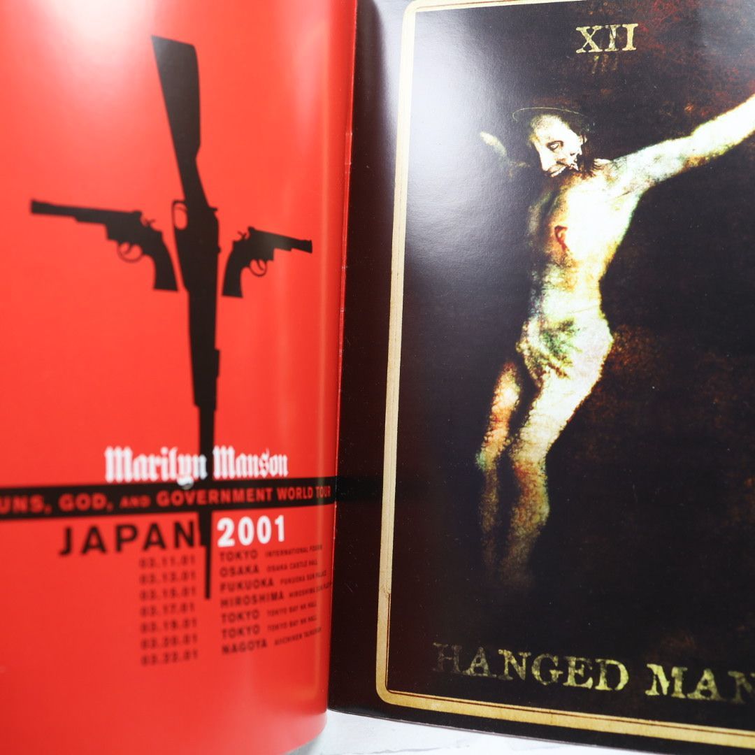 マリリンマンソン LIVE パンフレット マリリンマンソン Marilyn Manson GUNS, GOD, AND GOVERNMENT WORLD
