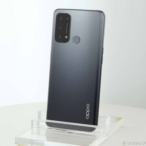 ソフマップ 〔品〕 OPPO Reno5 A 128GB シルバーブラック A101OP Y!mobile SIMフリー【305】
