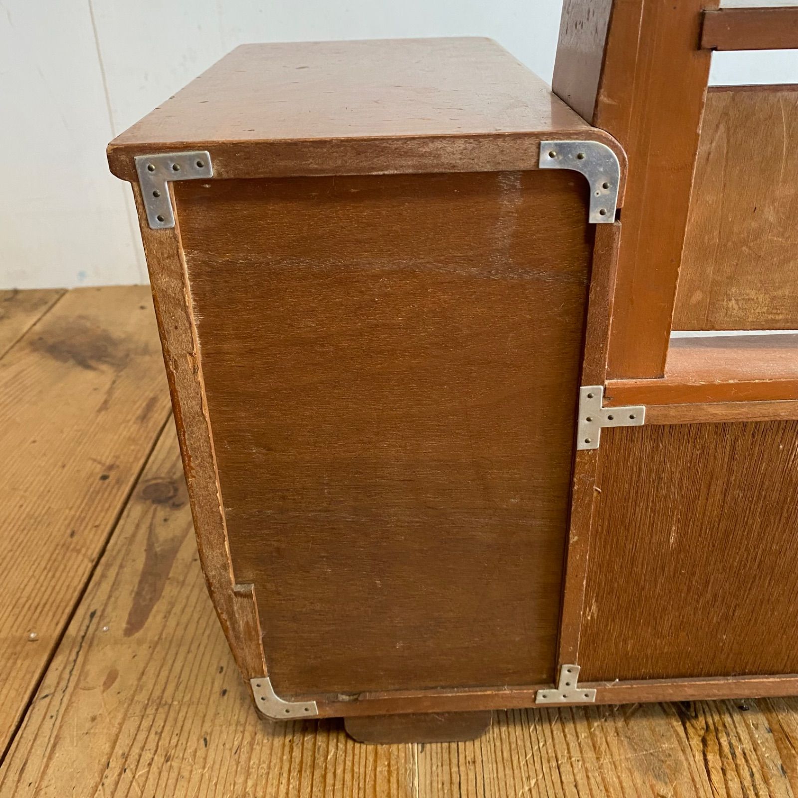 アンティーク 卓上 鏡台 ガラス ドレッサー 昭和レトロ y561 - メルカリ