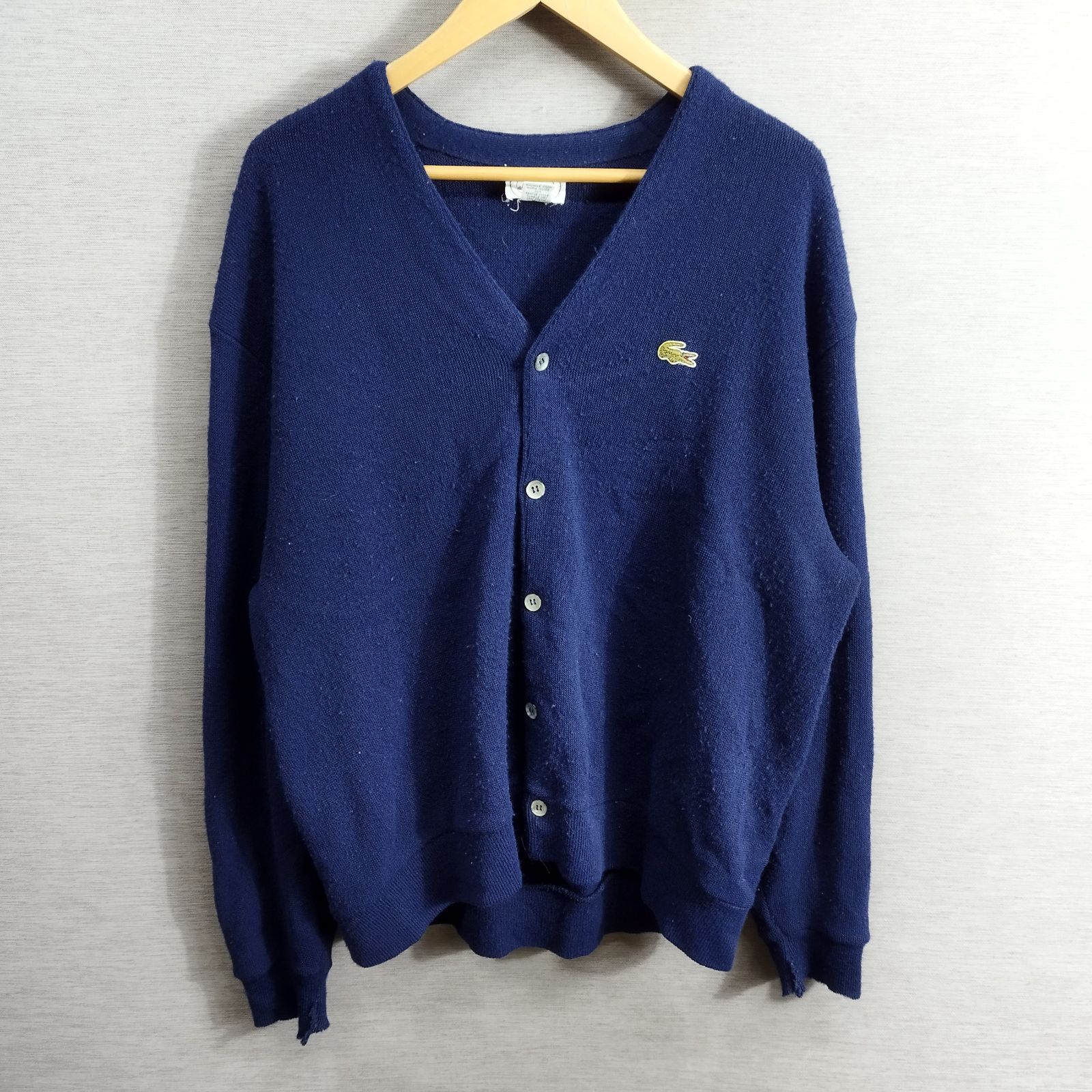 IZOD LACOSTE アイゾッド ラコステ カーディガン Vネック 長袖 USA製 