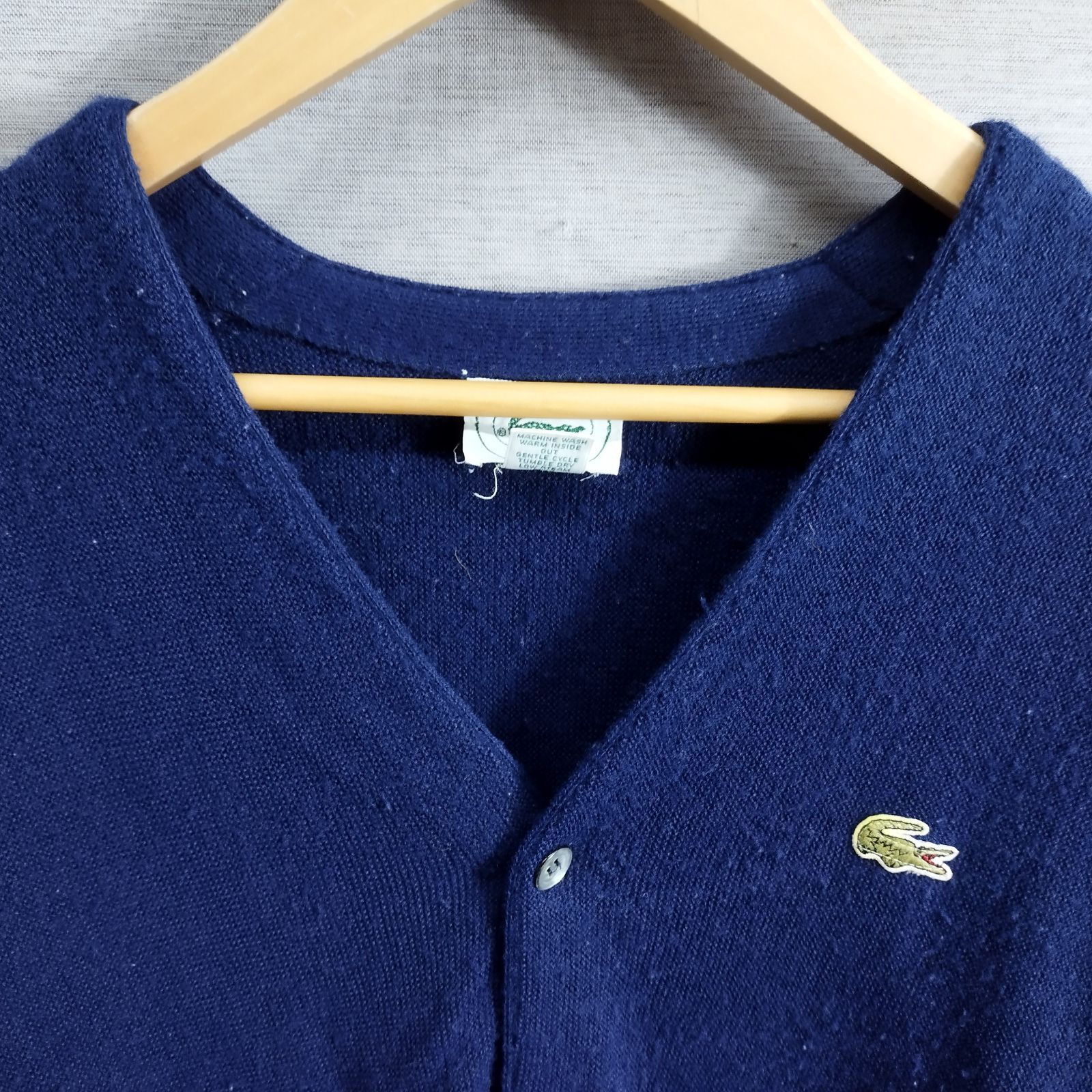 IZOD LACOSTE アイゾッド ラコステ カーディガン Vネック 長袖 USA製 