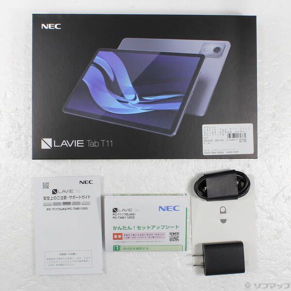 ソフマップ 〔展示品〕 LAVIE Tab T11 T1175／JAS 256GB ルナグレー PC