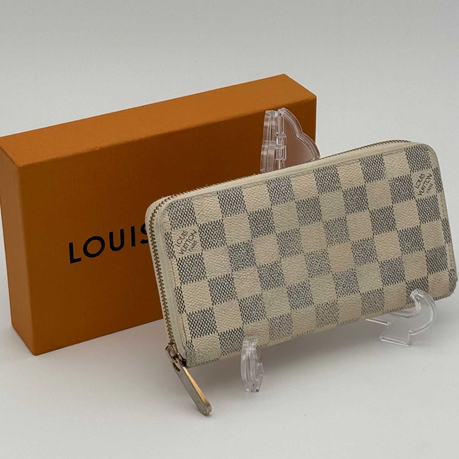 美品】ルイヴィトン ダミエ アズール ジッピー ウォレット - メルカリ