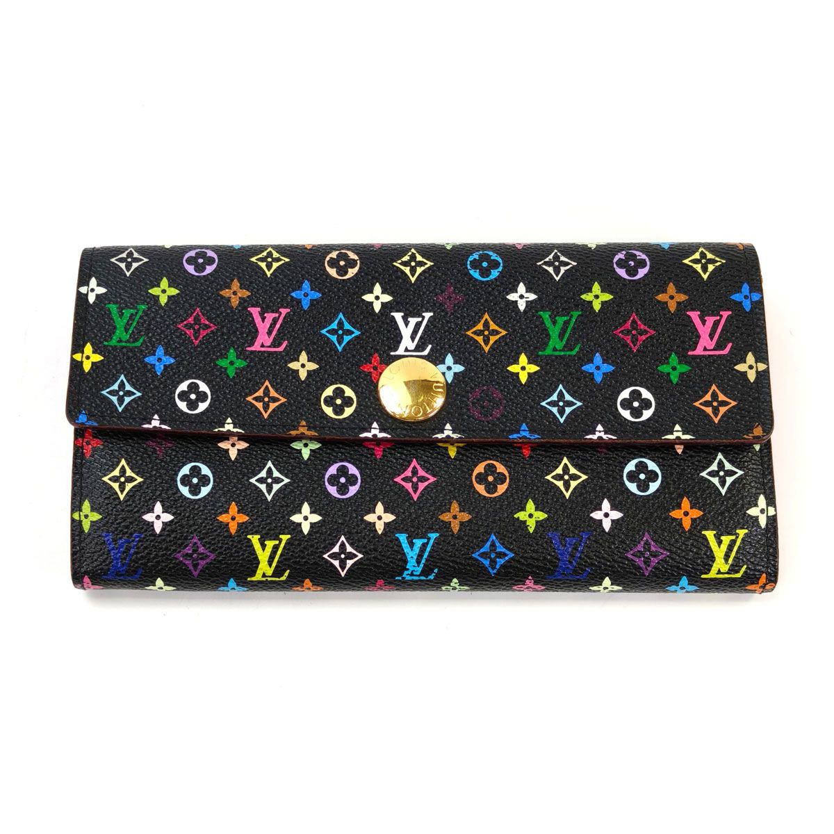 LOUIS VUITTON ルイヴィトン モノグラム マルチカラー ポルトフォイユ