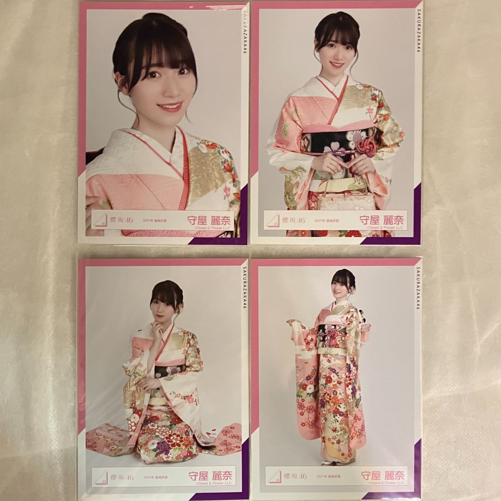 櫻坂46 守屋麗奈 生写真 コンプ 5セット NL1044P f115 - メルカリ