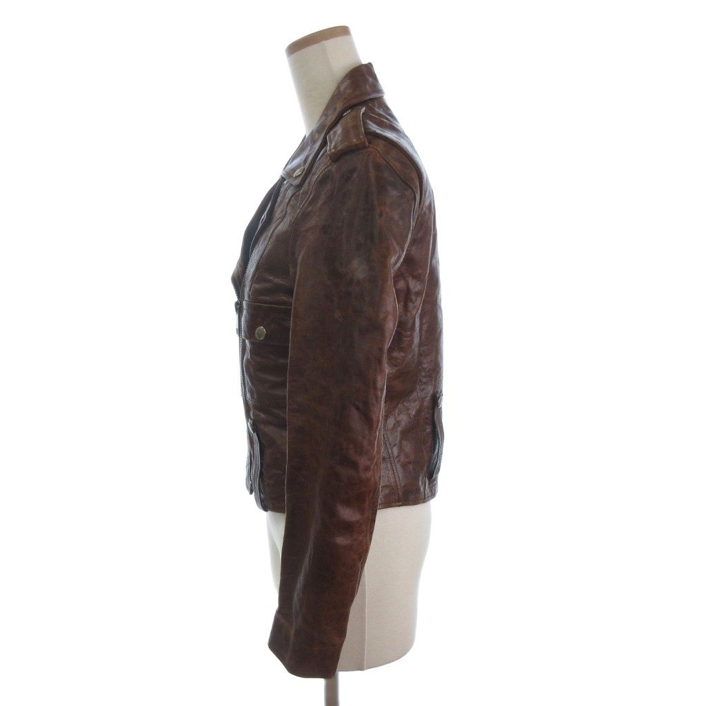 ゴールデングース GOLDEN GOOSE ライダース レザージャケット ダブル