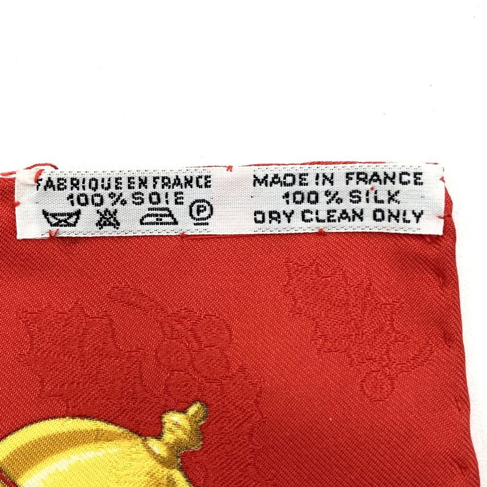 HERMES エルメス カレ90 Plumes et Grelots 羽飾りと鈴 スカーフ