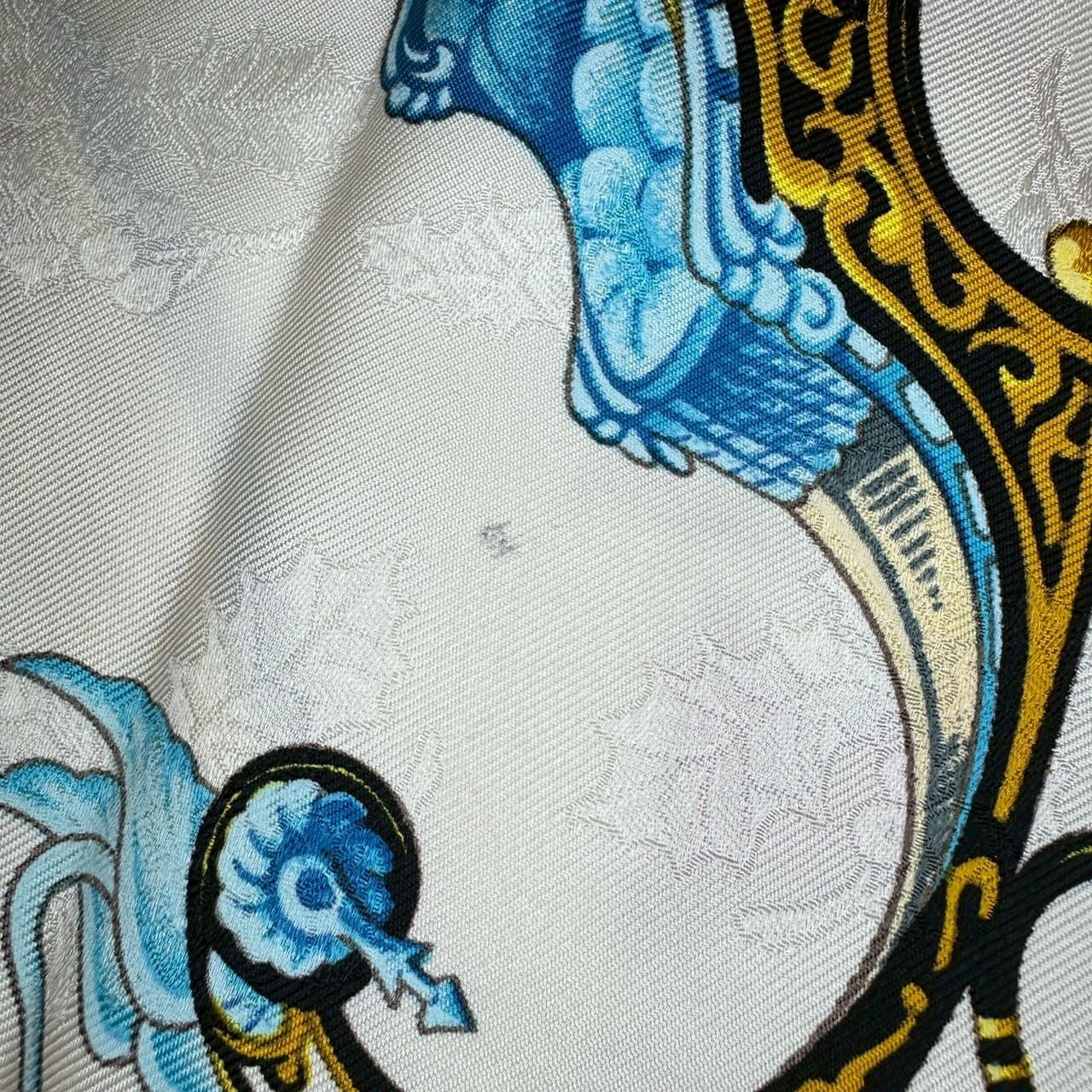 HERMES エルメス カレ90 Plumes et Grelots 羽飾りと鈴 スカーフ