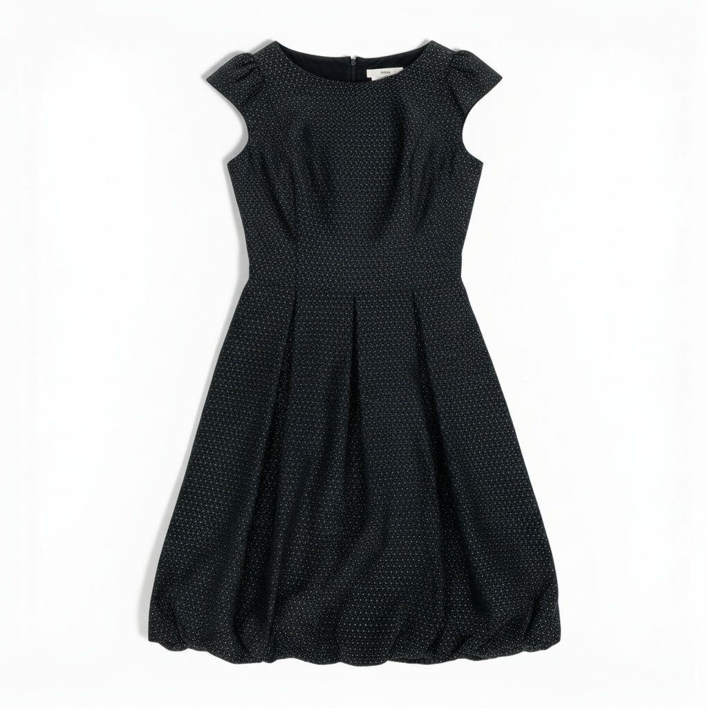 14a28 《美品》 Rene ルネ ノースリーブワンピース キャップスリーブ  