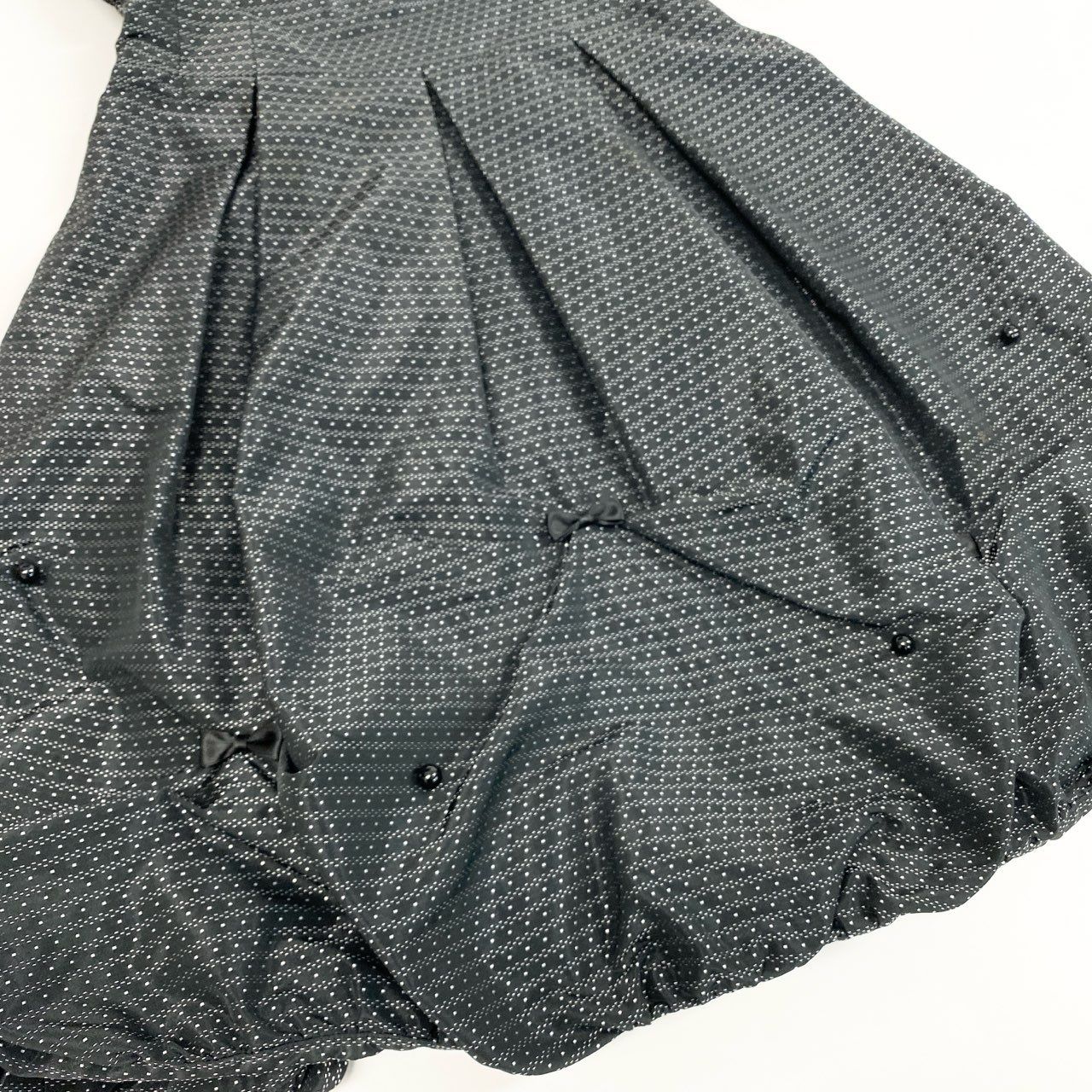 14a28 《美品》 Rene ルネ ノースリーブワンピース キャップスリーブ  