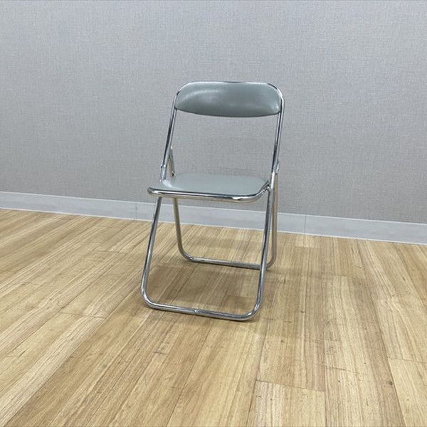 内田洋行 ウチダ パイプチェア 230 パイプ椅子 折り畳み椅子 グレー