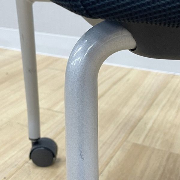 キャスター付 ブルー