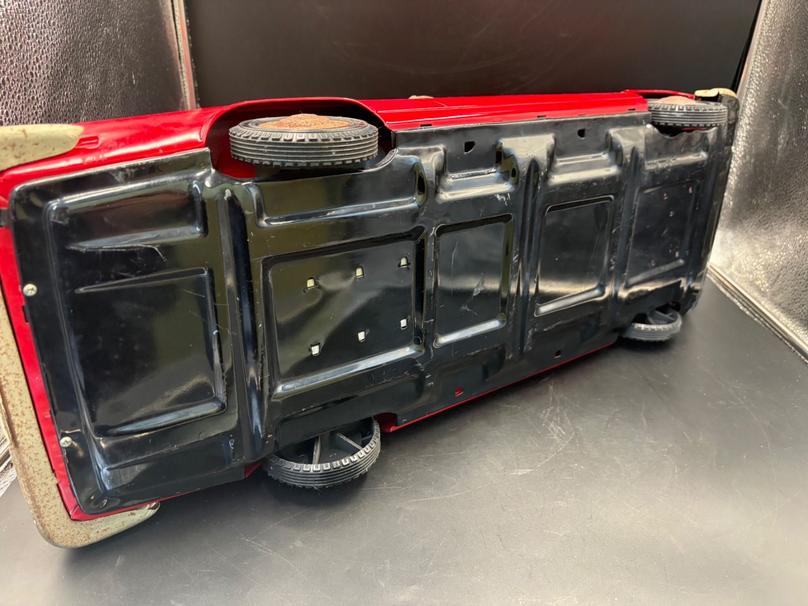 希少 イチコー製 ブリキ玩具 メルセデス・ベンツ 300SE 全長約60cm