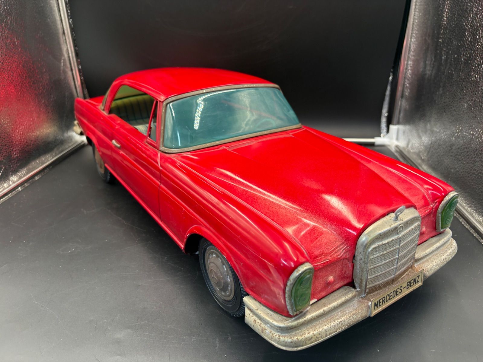 希少 イチコー製 ブリキ玩具 メルセデス・ベンツ 300SE 全長約60cm