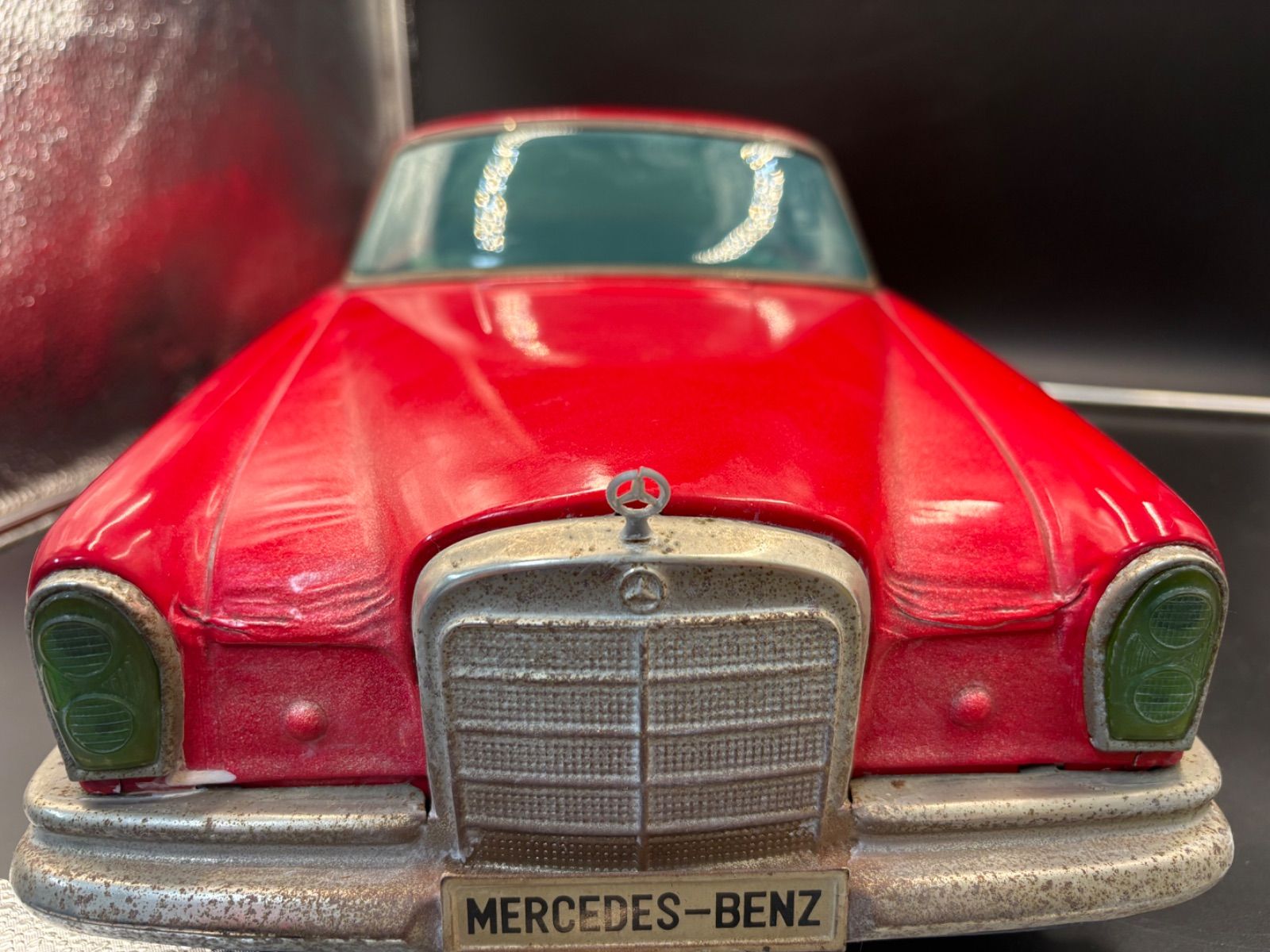 希少 イチコー製 ブリキ玩具 メルセデス・ベンツ 300SE 全長約60cm