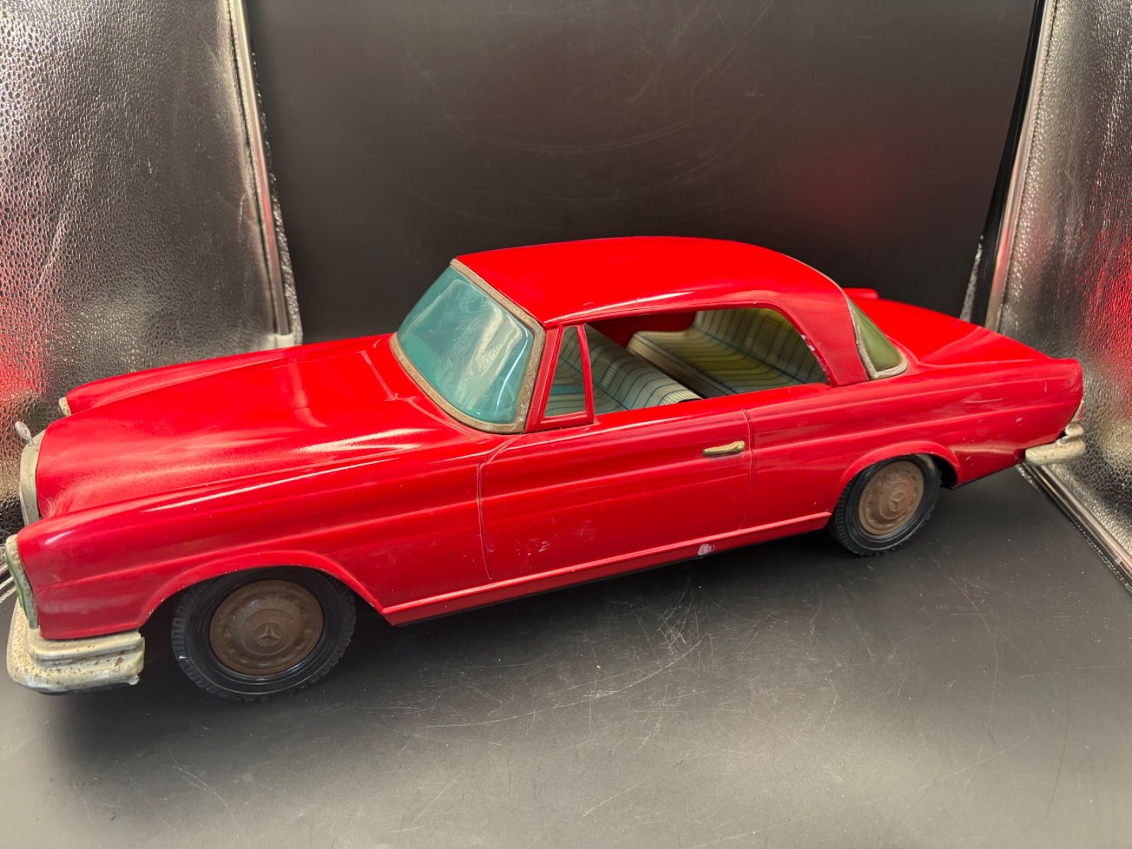 希少 イチコー製 ブリキ玩具 メルセデス・ベンツ 300SE 全長約60cm