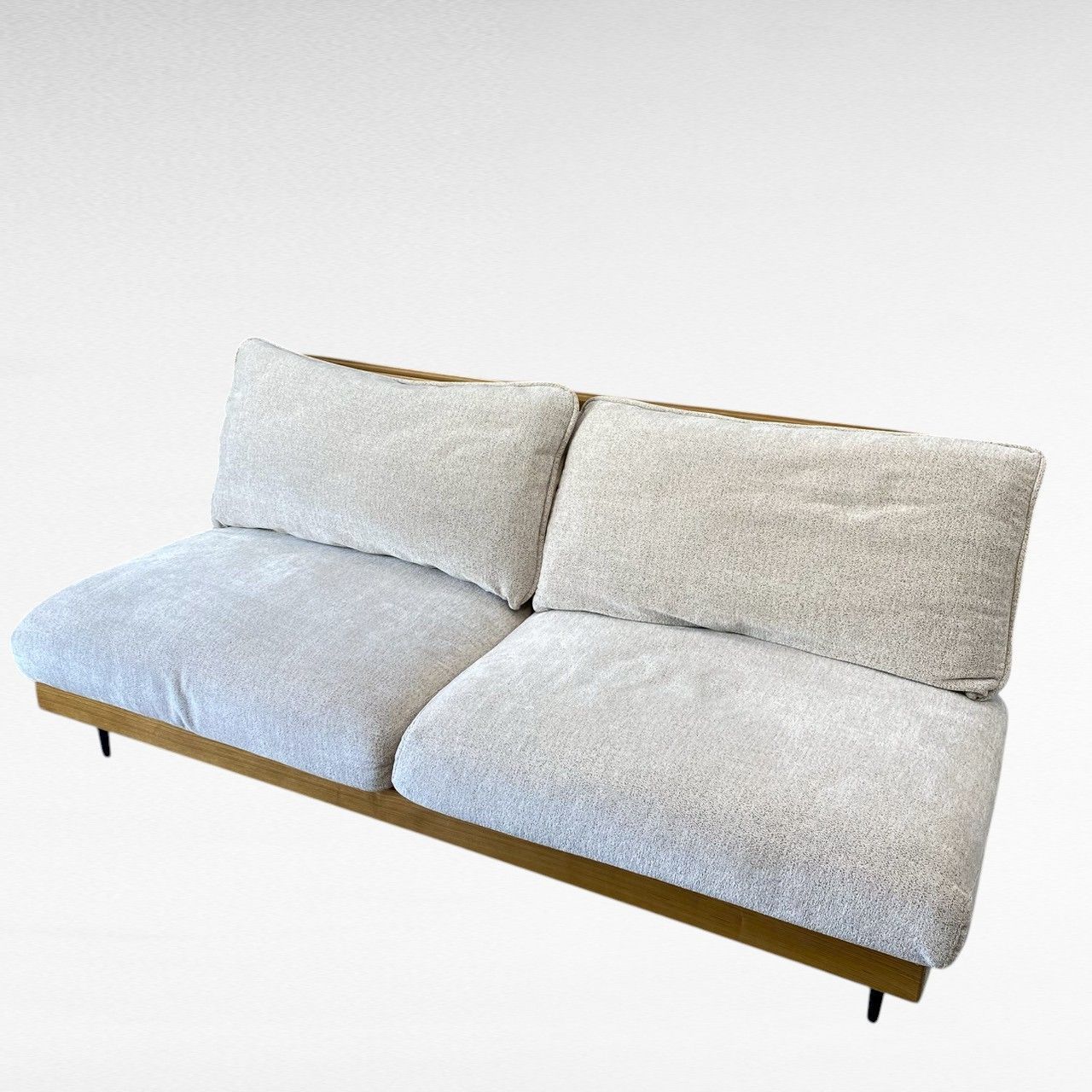 関家具 SEKIFURNITURE ソファ 2P 3Pソファ 木製フレーム アリシア 2人掛けソファ 3人掛けソファ 幅1800mm アイボリー D3928