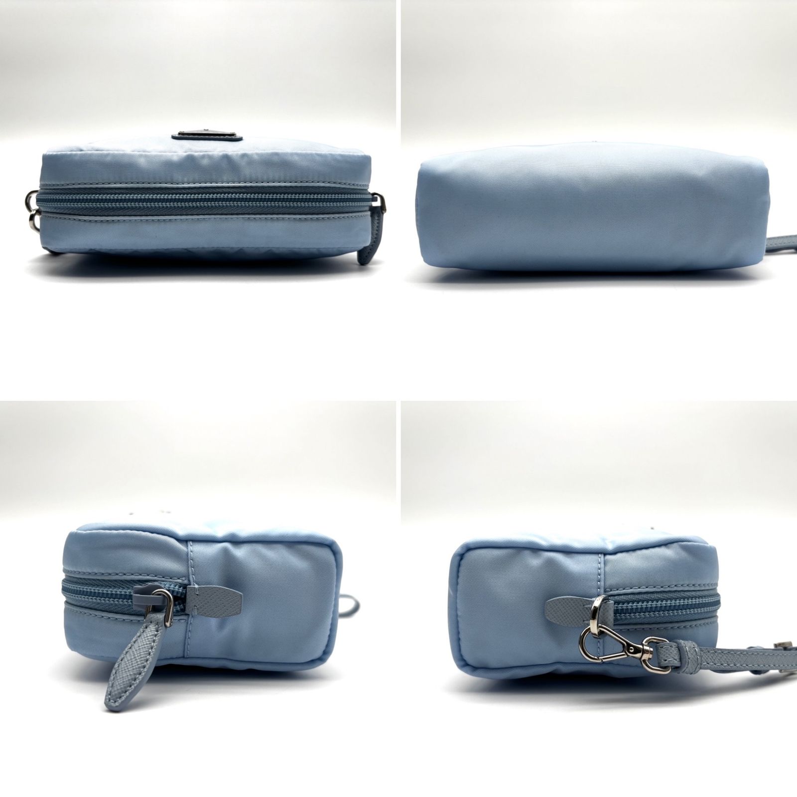 PRADA プラダ テスートナイロン ポーチ ミニバッグ 小物入れ 三角ロゴ