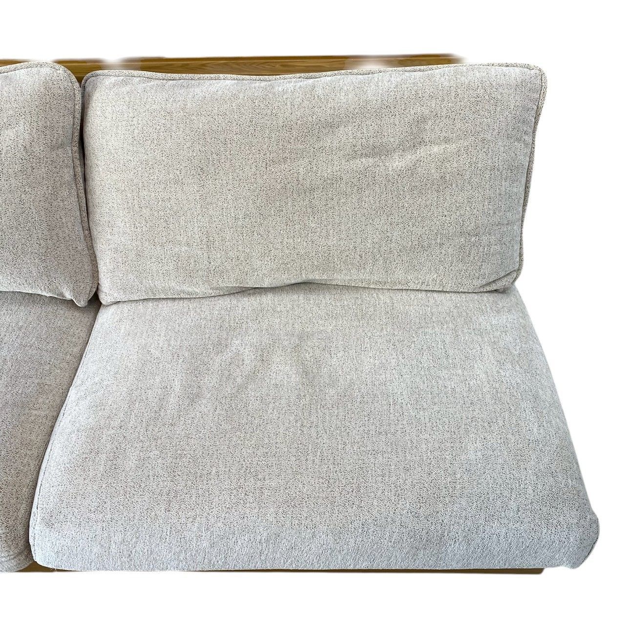  関家具 SEKIFURNITURE ソファ 2P 3Pソファ 木製フレーム アリシア 2人掛けソファ 3人掛けソファ 幅1800mm アイボリー D3928 スリムソファ 2人掛け 3人掛けソファ ソファ ソファベッド