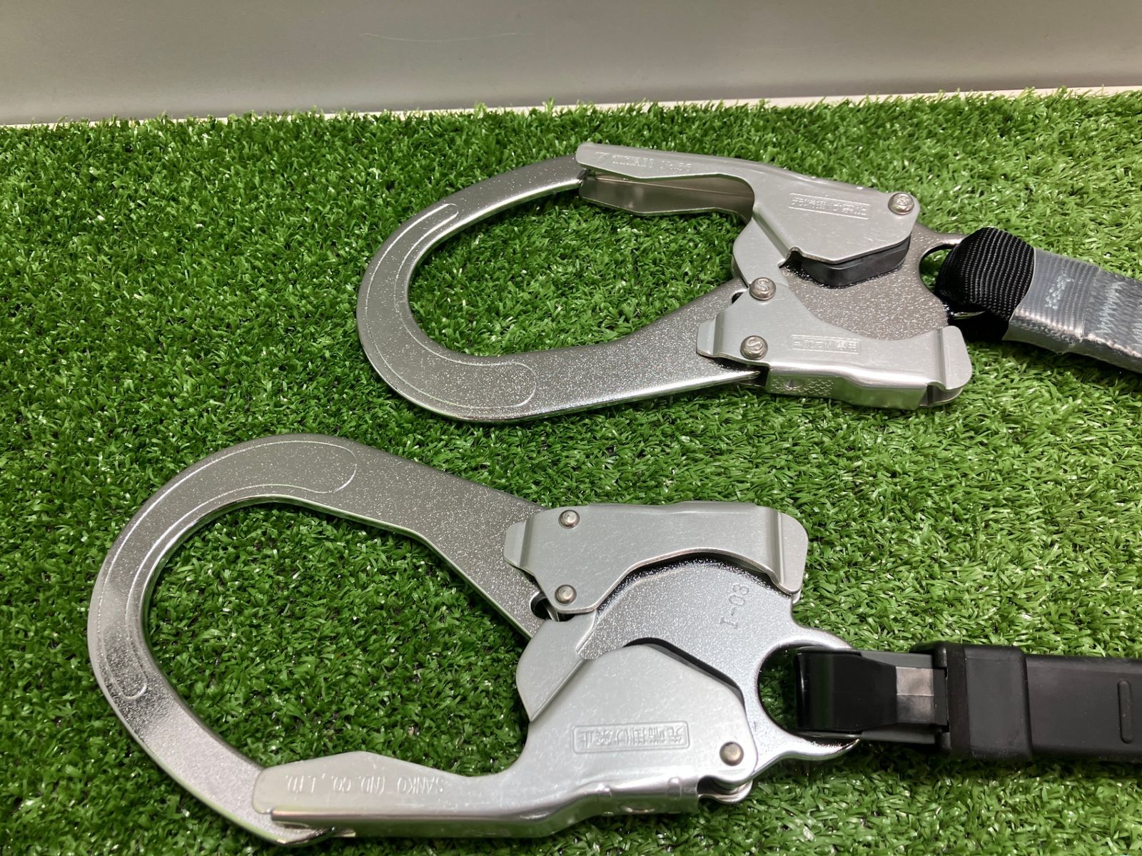  ♥品 0936 サンコー TAIAN フルハーネス型用ランヤード HL-MRZW-1.3 BG その他 特殊工具