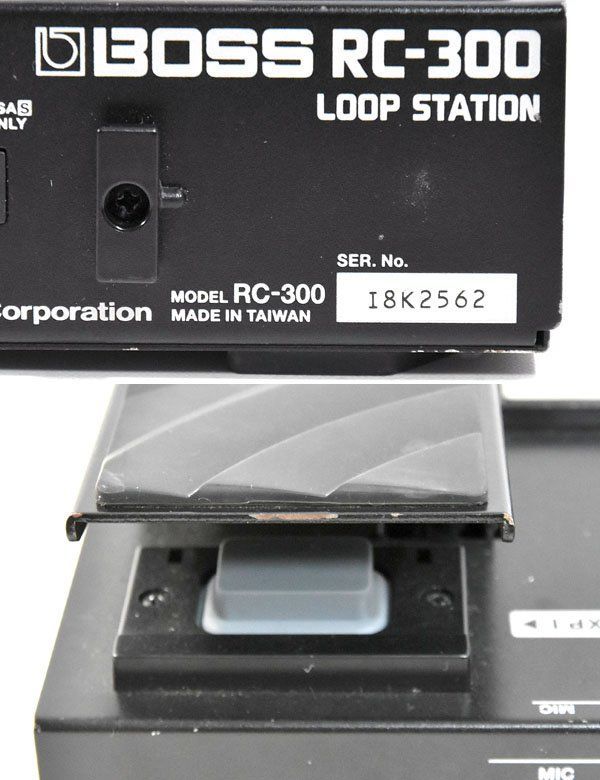 ☆BOSS ボス Loop Station ループ・ステーション RC-300 エフェクター