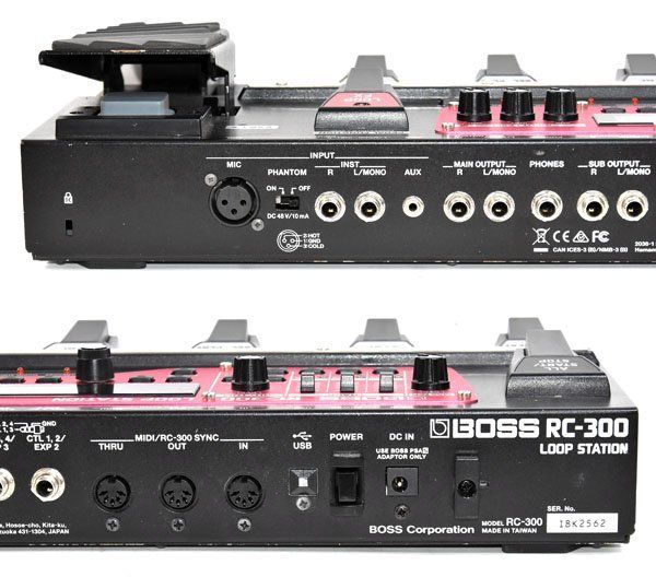 ☆BOSS ボス Loop Station ループ・ステーション RC-300 エフェクター