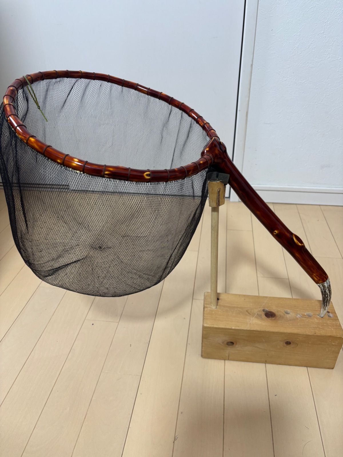 新作鮎・渓流タモAB級 2.5〜3mm目手すき網付(径30C)No.83021AB - メルカリ