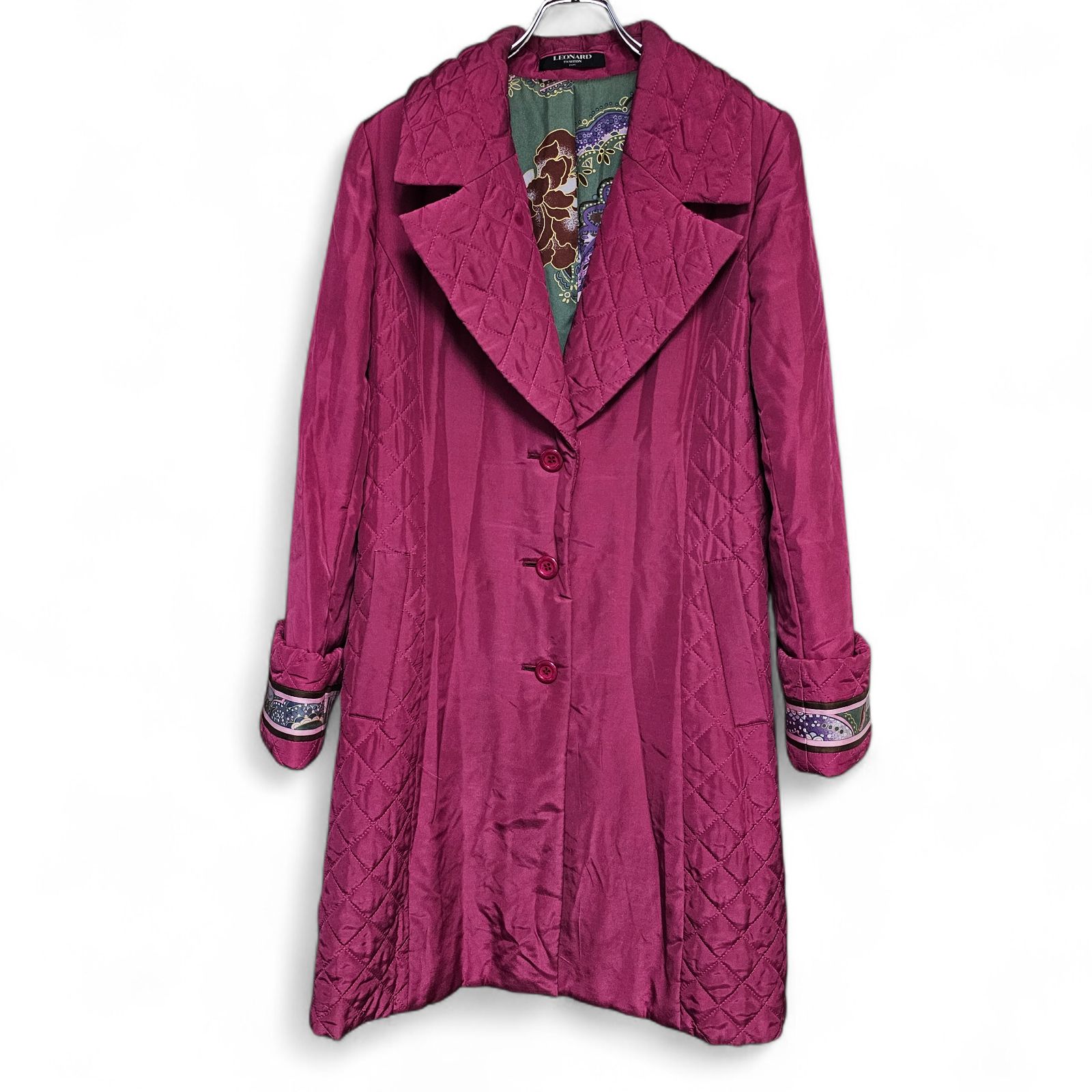 LEONARD レオナール くすみピンク レディース アウター ジャケット