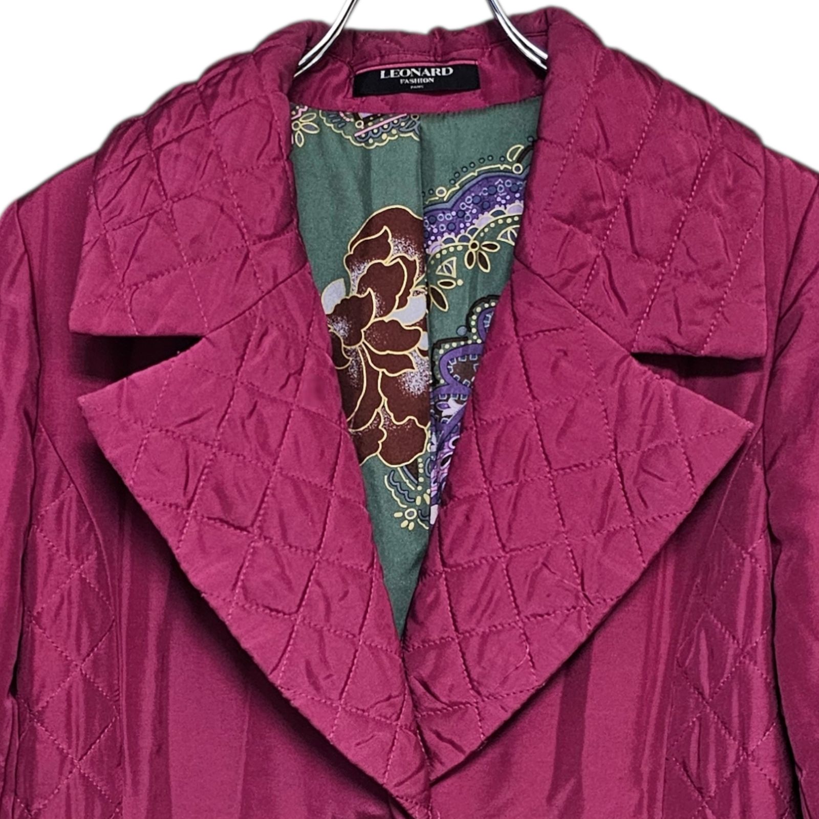 LEONARD レオナール くすみピンク レディース アウター ジャケット