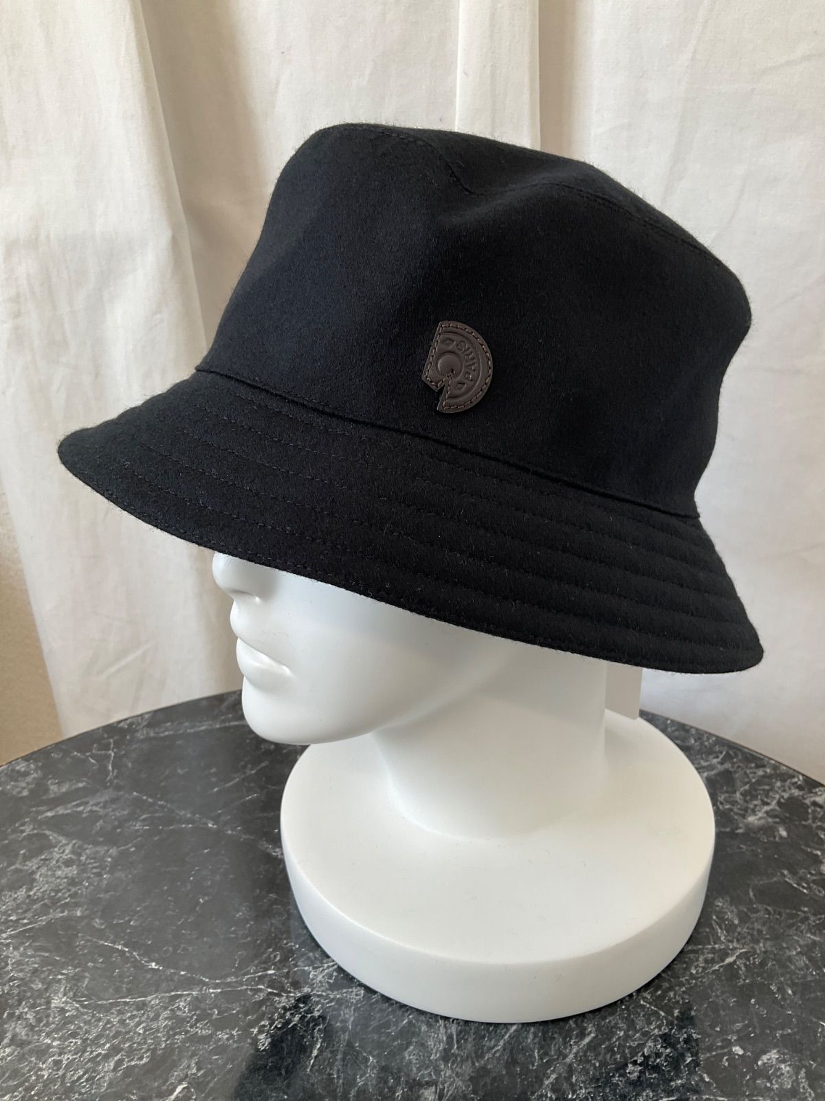 美品】エルメス HERMES フレッド クルー カルーゼル 帽子 バケット