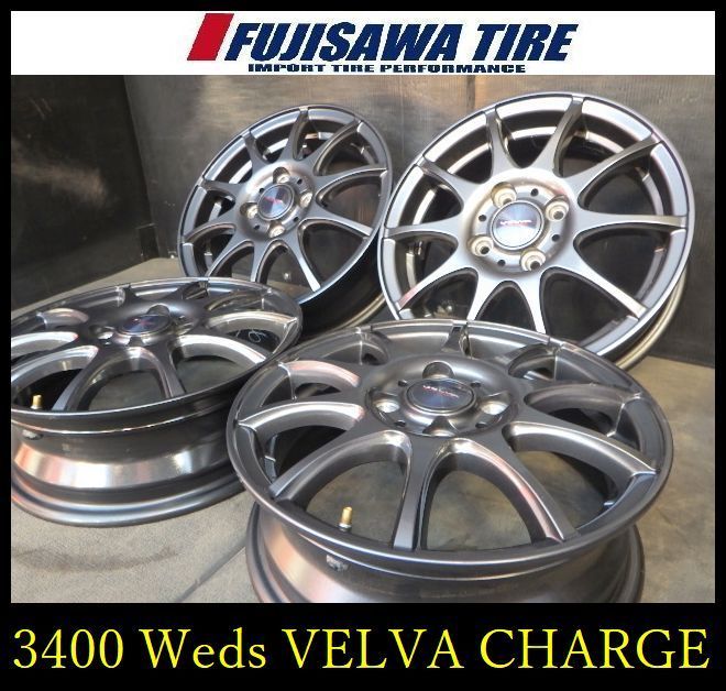 14インチ VELVA CHARGE ホイール WEDS（ウェッズ） 【Weds/ウェッズ】ヴェルヴァ ワンダー ○14インチ