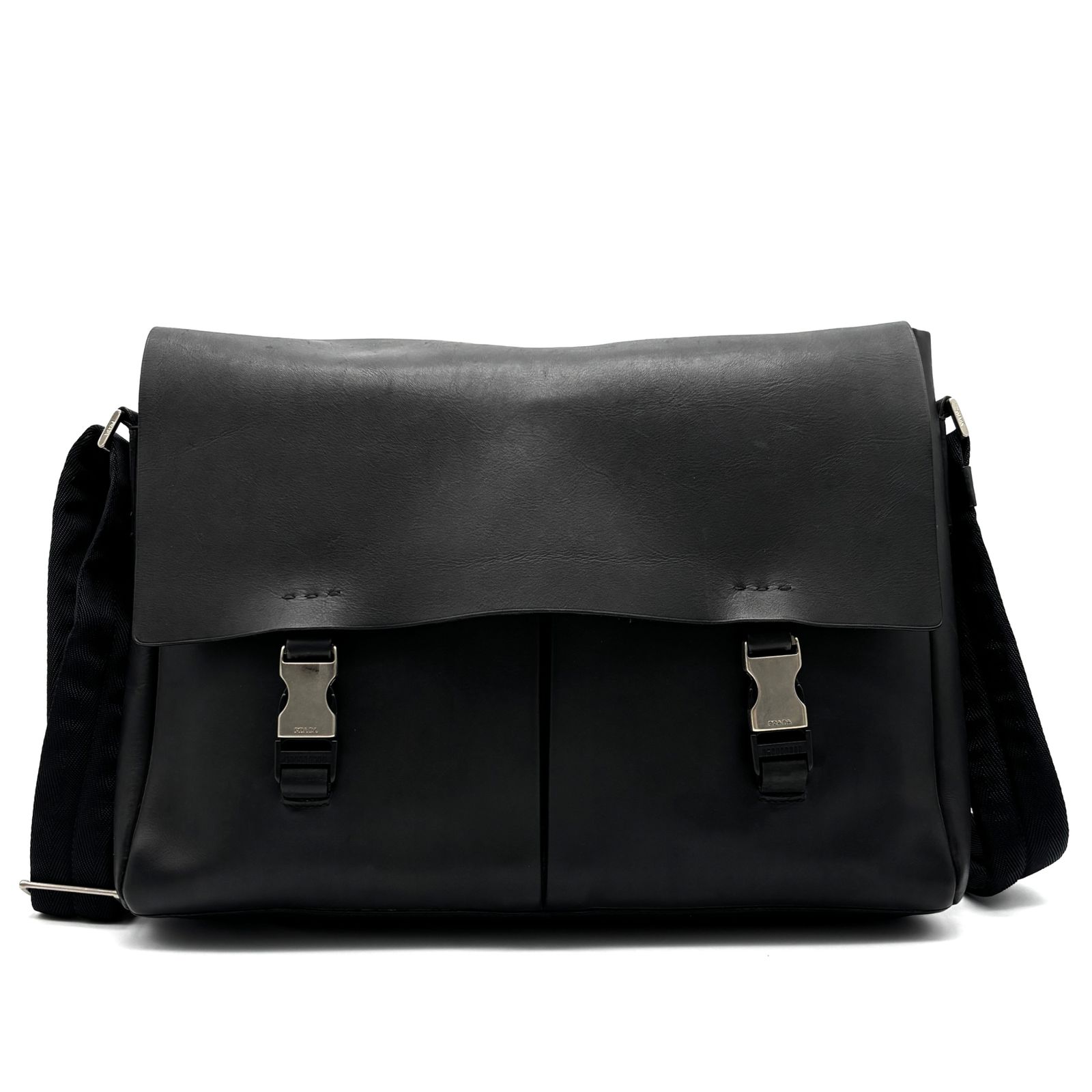 美品 PRADA プラダ ショルダーバッグ メッセンジャーバッグ ビジネス